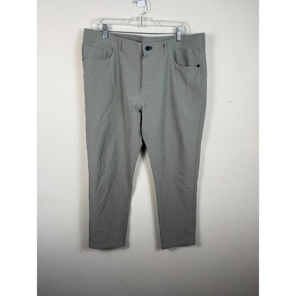 Public Rec Pants Mens 38x29 Gray Dealmaker Workday 2.0 Performance Stretch‎